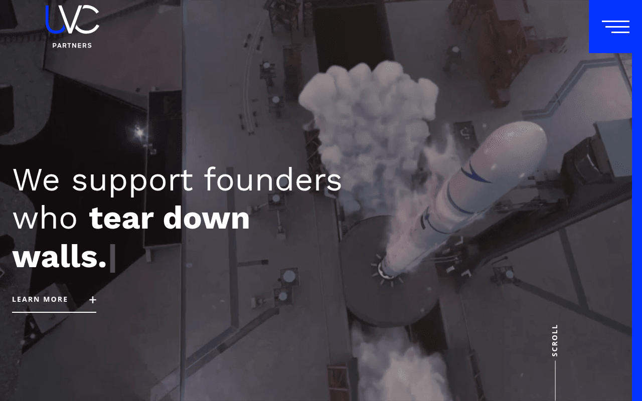 UVC Partners website preview