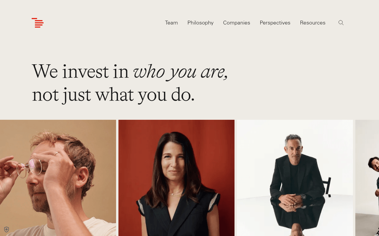 Index Ventures website preview