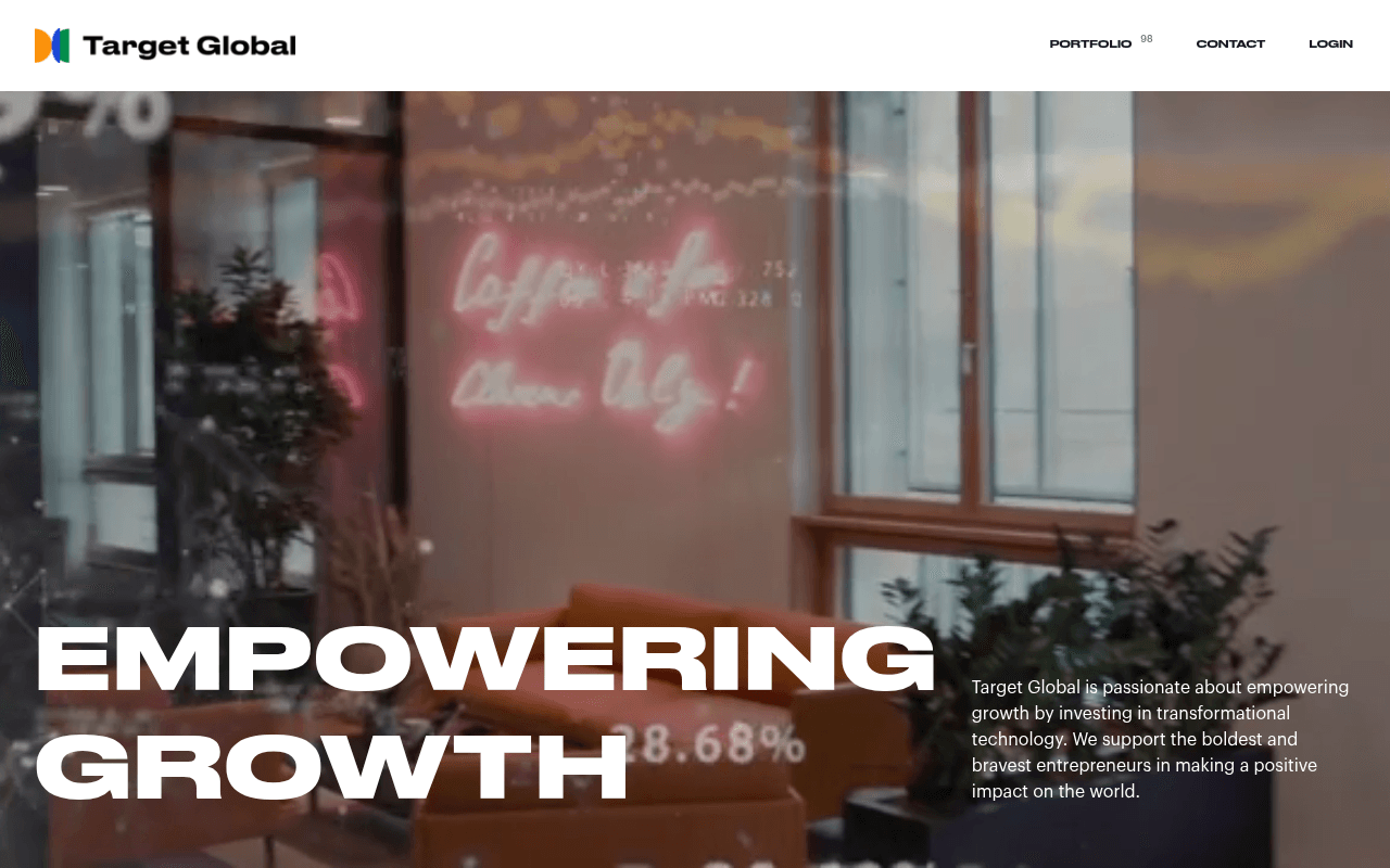 Target Global website preview