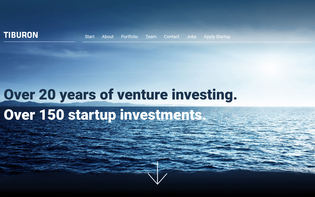 Tiburon website preview