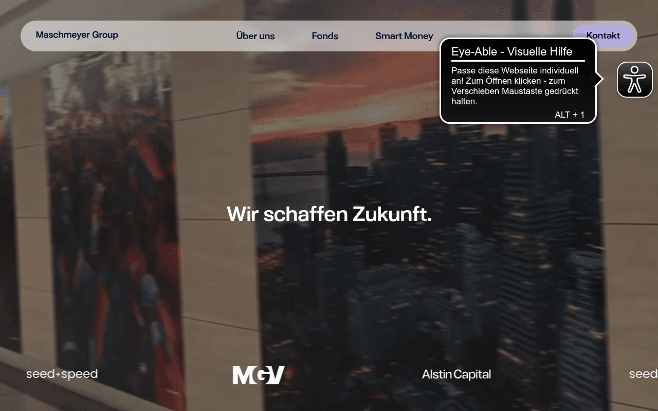 Maschmeyer Group website preview