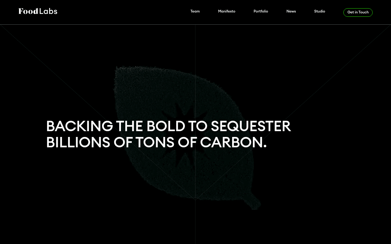 FoodLabs website preview