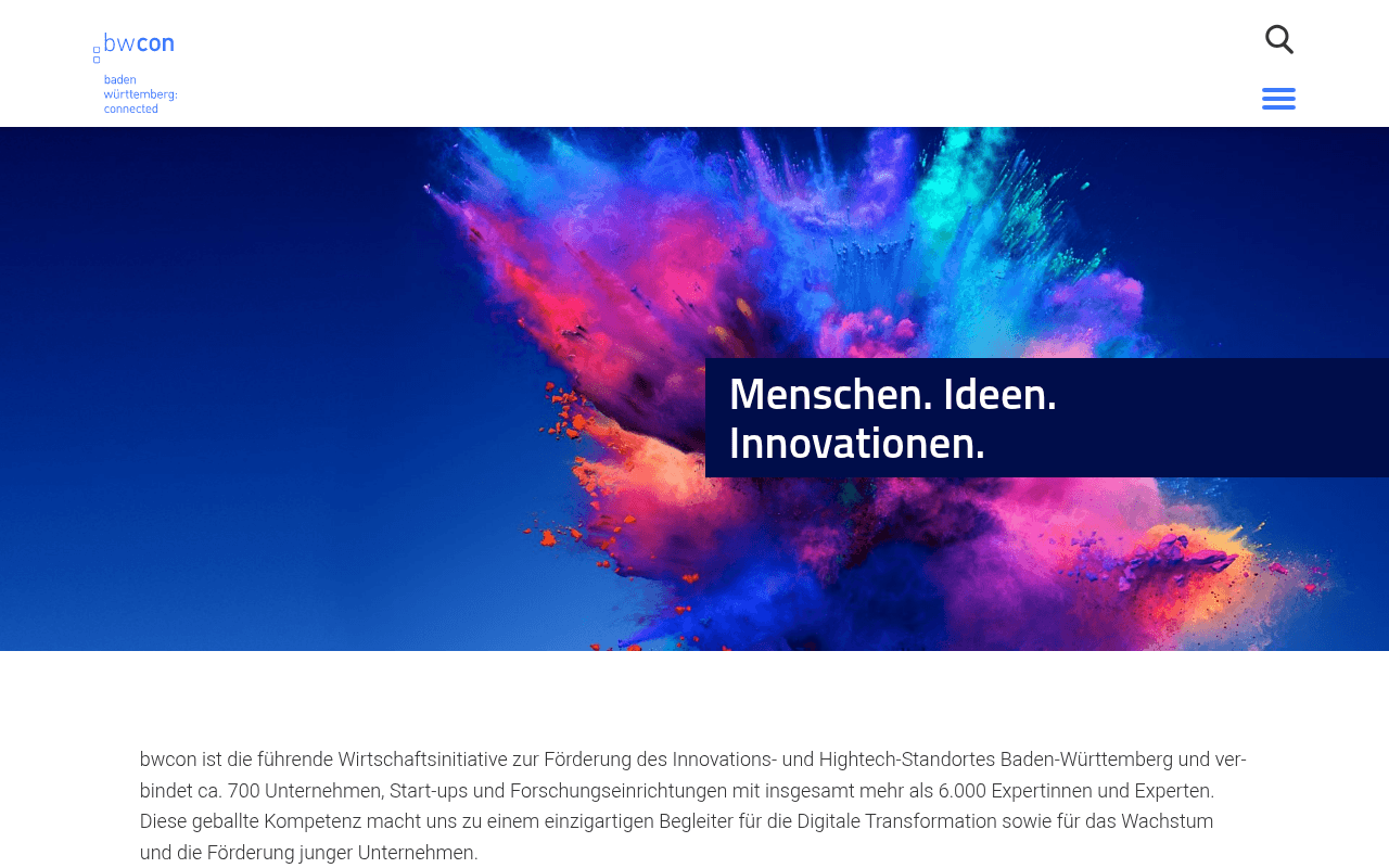 bwcon – Baden-Württemberg: Connected website preview